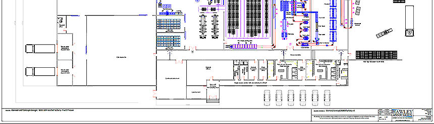 poultry processing layout drawing